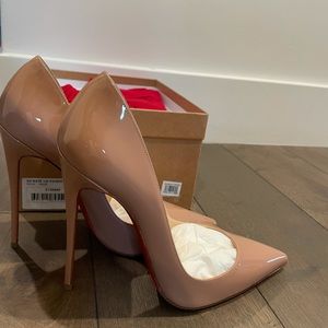 Louboutin So Kate 120 Nude